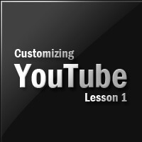 Customizing YouTube Player – Lesson 1