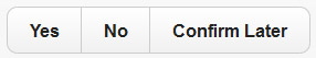 Horizontal Grouped Buttons
