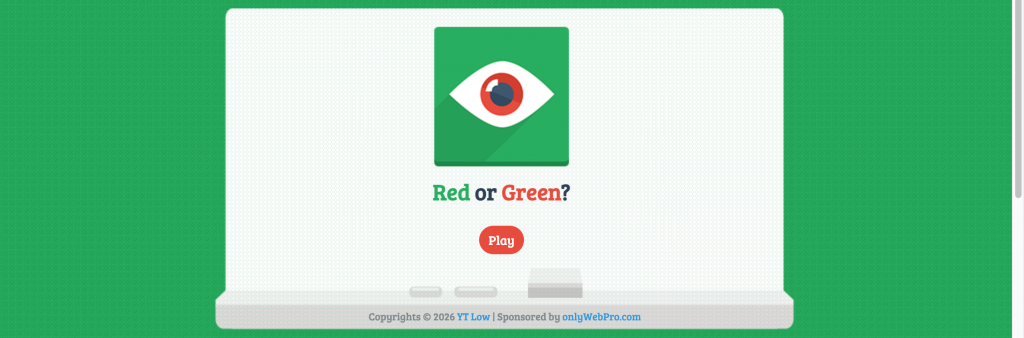 Red or Green game play screenshot