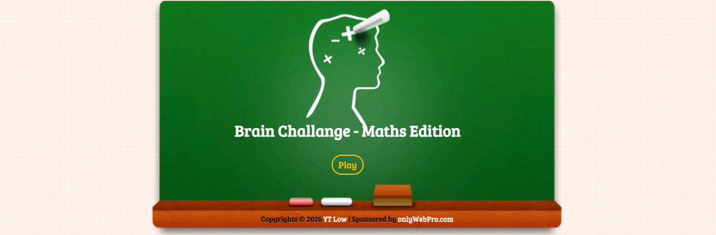 Brain Challenge game screenshot
